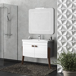  Зеркало для ванной Заффиро 95 – фотография-3