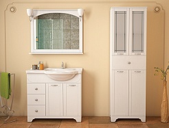 Dreja Зеркало Antia 105 белое – фотография-3