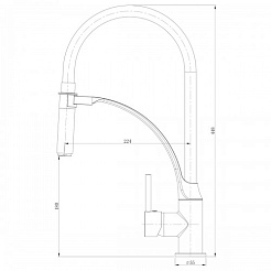 Lemark Смеситель Soul LM6007C для кухонной мойки – фотография-2