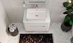 Jorno Тумба под раковину Bosko 75 белая Bos.01.75/P/W подвесная – фотография-7