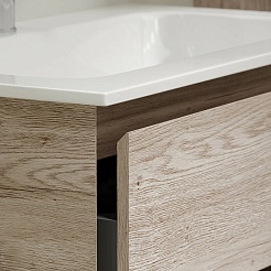 Sancos Тумба под раковину Marmi 1.0 120 дуб галифакс натуральный – фотография-3