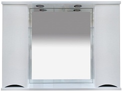 Misty Мебель для ванной Элвис 105 напольная белая – фотография-2