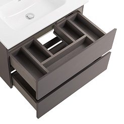 BelBagno Тумба под раковину Kraft 70 подвесная Темно-Серый матовый – фотография-4