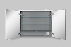 Am.Pm Зеркало-шкаф Spirit 2.0 100 белый глянец – фотография-4