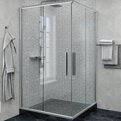 DTO  Душевой уголок KС 100-110 Chrome – фотография-1