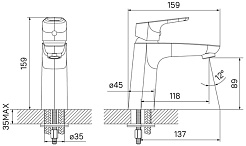 Iddis Смеситель для раковины Zodiac ZODSB00i01 – фотография-4