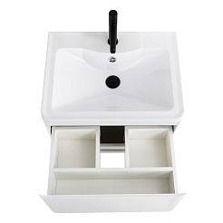 BelBagno Мебель для ванной Albano 60 напольная Bianco Lucido – фотография-8