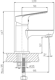 Zollen Смеситель Bonn BO53610222 – фотография-2