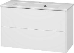 Brevita Тумба с раковиной Toy 80 белая – фотография-3