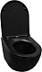 Azario Унитаз подвесной Grado AZ-0046N-MB безободковый черный матовый – картинка-21