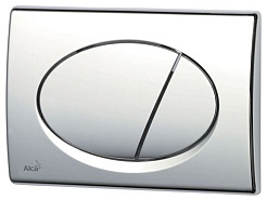 Alcaplast Система инсталляции Sadromodul AM101/1120+M71+M91 4 в 1 кнопка смыва хром – фотография-3