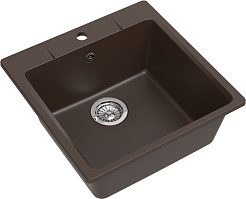 Ewigstein Мойка кухонная Gerd 50 шоколад – фотография-3