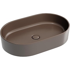 Ceramicanova Мебельная раковина Element 60 CN6048MDB тёмно-коричневый матовый – фотография-1