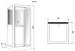 Grossman Душевая кабина GR-221 – фотография-10