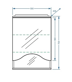 Stella Polare Мебель для ванной Концепт 50 – фотография-13
