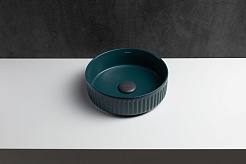 Allen Brau Мебельная накладная раковина Fantasy Line 36 4.11032.PT петроль – фотография-3