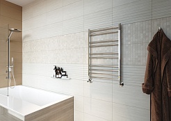 Lemark Полотенцесушитель водяной Lemark Poseidon П10 500x800 хром – фотография-3