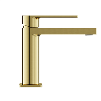 Sancos Смеситель для раковины Studio брашированное золото PVD покрытие SC9015BG