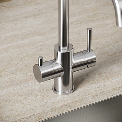 Sancos Смеситель для кухни Vela брашированный никель SC4013BN – фотография-3