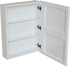 Mixline Зеркальный шкаф Вектор 60 белый – фотография-4