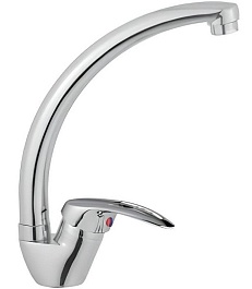 Frap Смеситель для кухни H39 F4139-B хром – фотография-1