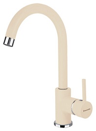 Florentina Смеситель "Альфа AV" шампань для кухонной мойки – фотография-1