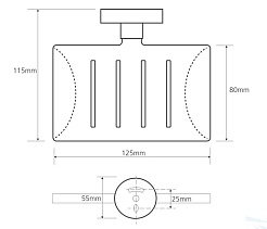 Bemeta Мыльница Omega 104208082 – фотография-2