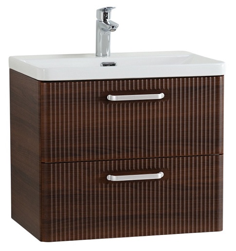 BelBagno Тумба с раковиной Due 50 подвесная Noce ручки Белый – фото-1