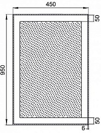 Aquanet Зеркало Алассио 4595 LED – фотография-3