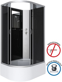 Niagara Душевая кабина Classic NG-2510-14RBK – фотография-1