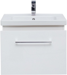 Dreja Тумба с раковиной Big Inn 65 подвесная белая – фотография-5