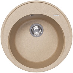 Florentina Мойка кухонная Лацио 510 бежевая – фотография-1