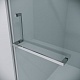 Grossman  Душевой уголок Pragma 110x80x195 профиль хром стекло прозрачное – картинка-16