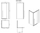 Esbano Душевое ограждение ESA-90KV-GM 90/90 – картинка-6