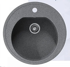 Teymi Мойка кухонная Lina D51 темно-серая – фотография-1