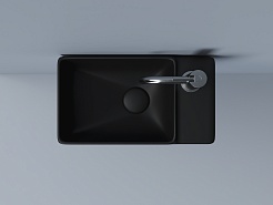 Ceramicanova Раковина Element 39/22 R CN5045MB чёрная матовая – фотография-2