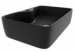 Teymi Накладная мебельная раковина Helmi S 48 чёрный матовый T50297 – фотография-1