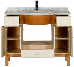 Interbano Тумба с раковиной "Boston 100" cerezo – фотография-4