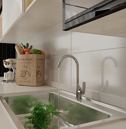 Mixline Смеситель для кухни 30k ML21-032 "Elegant" хром – фотография-4