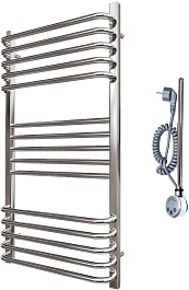 Point Полотенцесушитель электрический П15 500x1000 PN90150SE хром – фотография-1