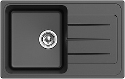 Ewigstein Мойка кухонная Elegant 50F черный – фотография-3