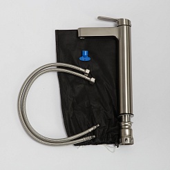 BelBagno Смеситель для накладных раковин Delta DEL-LMC-IN сатин – фотография-2