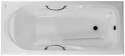 Castalia Чугунная ванна Carina 170x75x42 с ручками – фотография-1
