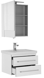 Aquanet Мебель для ванной "Сиена 60" белая подвесная (196498) – фотография-7
