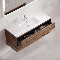 Sancos Тумба под раковину Libra 120-1 дуб чарльстон – фотография-5