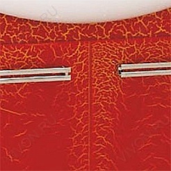 Misty Мебель для ванной Джулия 75 красная краколет – фотография-2