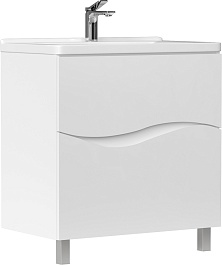 Volna Мебель для ванной Volna 60.2Y белая – фотография-4