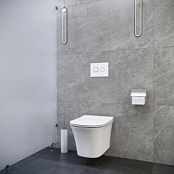 Ceruttispa Унитаз подвесной Arno Aria CT7839 – фотография-2