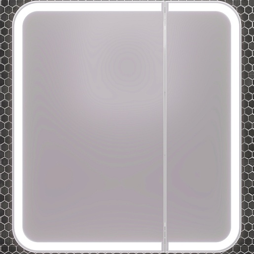 Opadiris Зеркальный шкаф Элеганс 90 премиум – фото-1