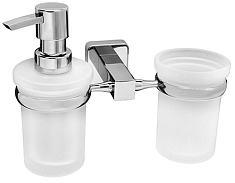 WasserKRAFT Держатель стакана и дозатора "Lippe  К-6589"